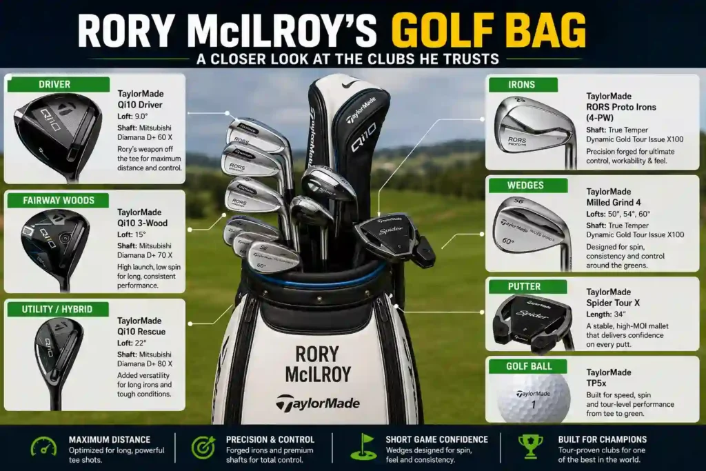 About Rory McIlroy's Equipment