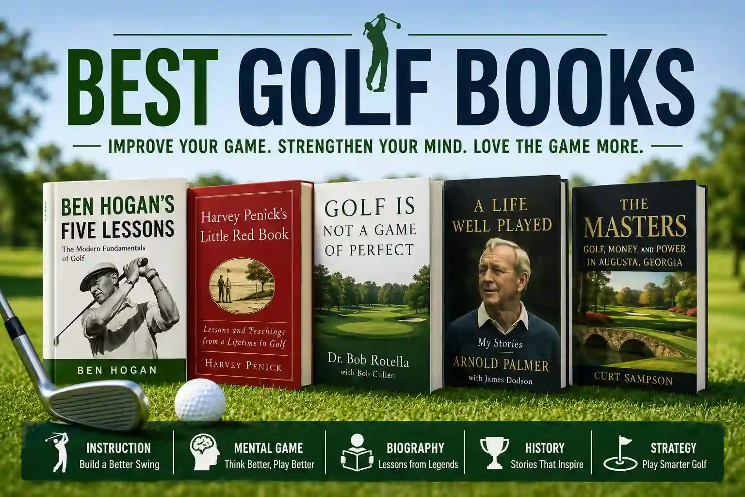 Gc Book Best Golf Books: The Ultimate Reading List for Every Golfer - Golf Course