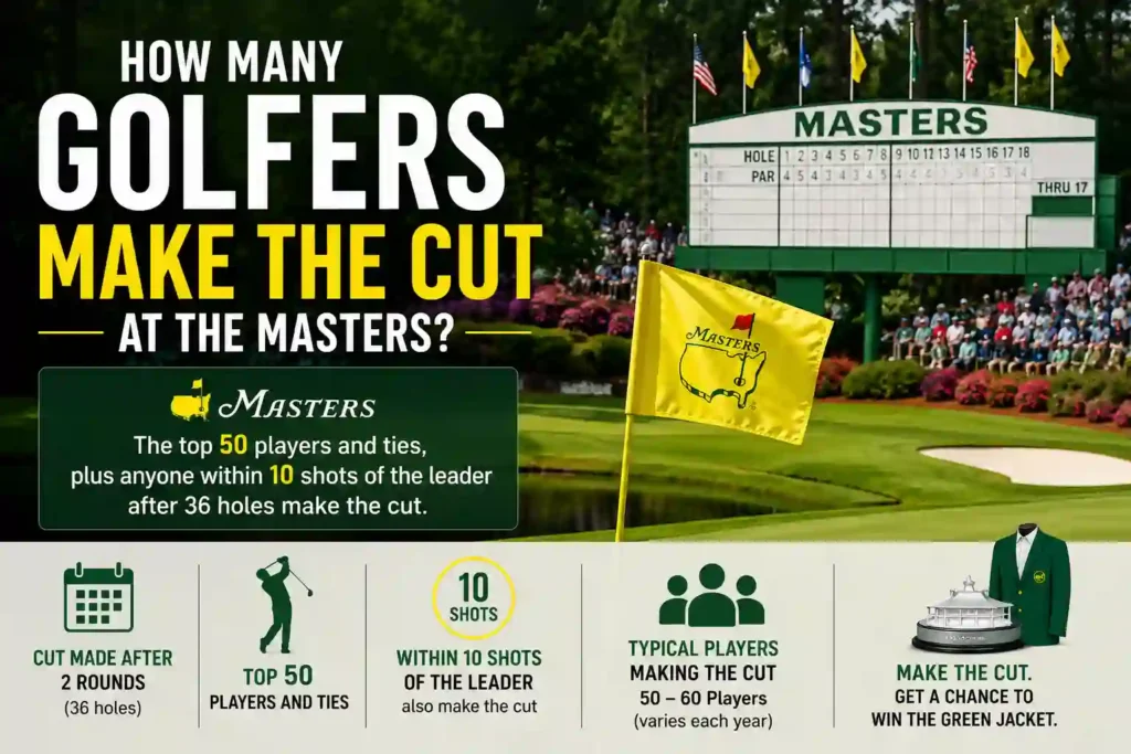 How Many Golfers Make the Cut at the Masters