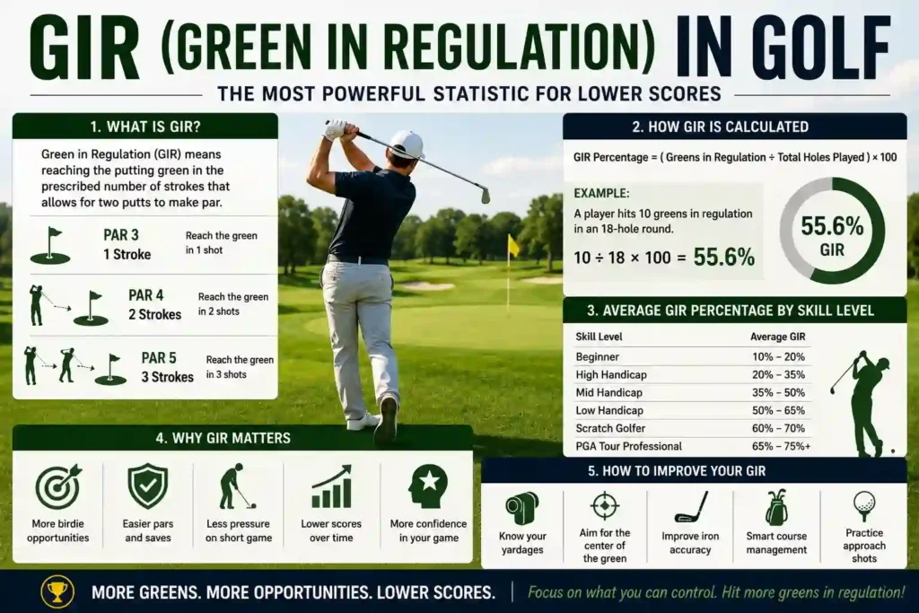 How To Calculate GIR Golf Percentage