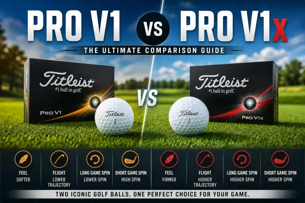 Pro V1 vs Pro V1x