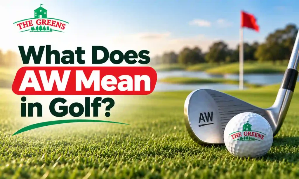 AW Golf Club - Approach Wedge Meaning, Loft, Distance & Uses