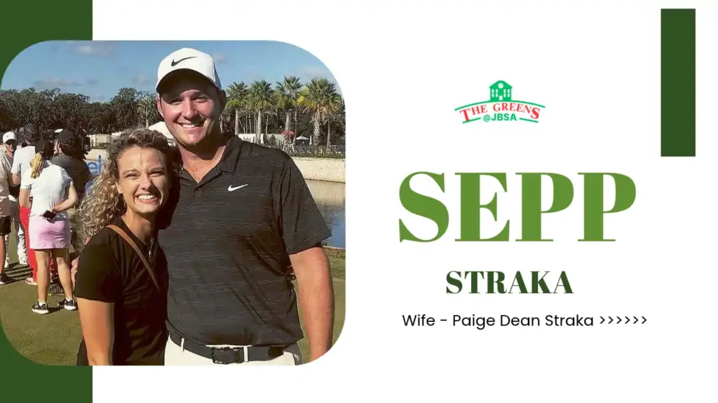 Sepp Straka Wife - Paige Dean Straka